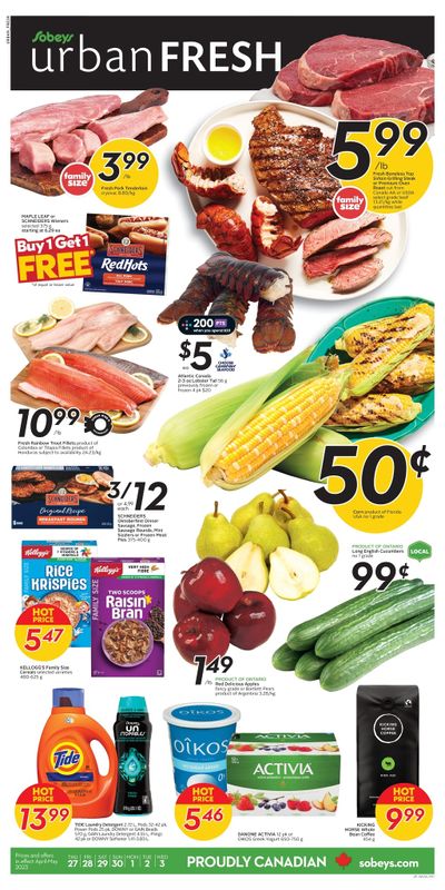 Sobeys Urban Fresh Flyer April 27 to May 3
