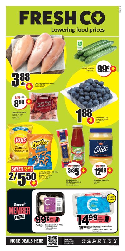 FreshCo (ON) Flyer April 27 to May 3
