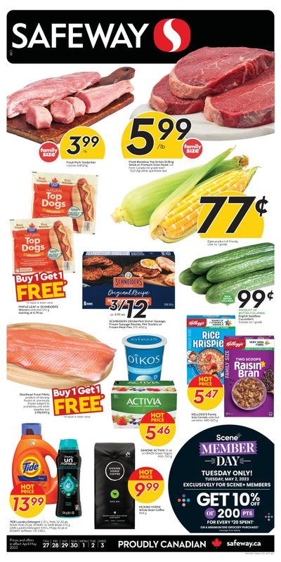 Safeway (BC) Flyer April 27 to May 3