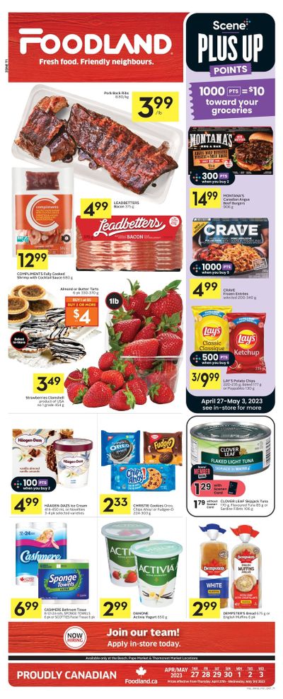 Foodland (ON) Flyer April 27 to May 3