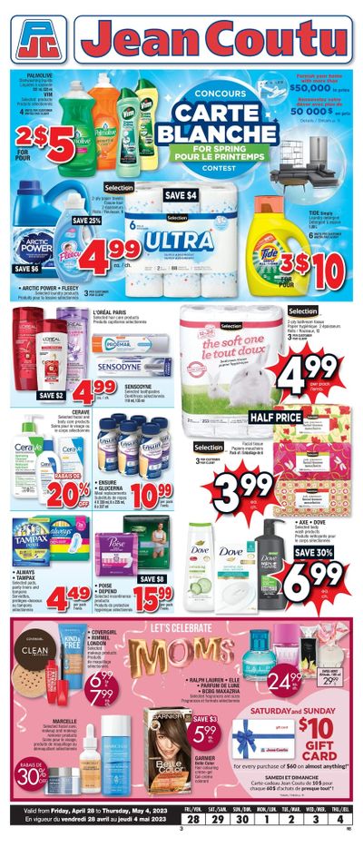 Jean Coutu (NB) Flyer April 28 to May 4