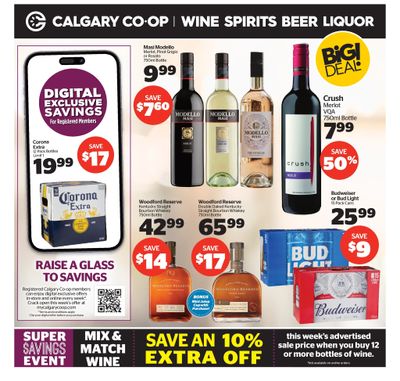 Calgary Co-op Liquor Flyer April 27 to May 3