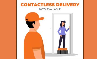 CONTACTLESS DELIVERY NOW AVAILABLE at Pizza Pizza