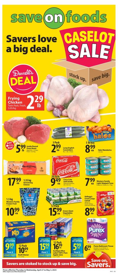 Save On Foods (ON) Flyer April 27 to May 3