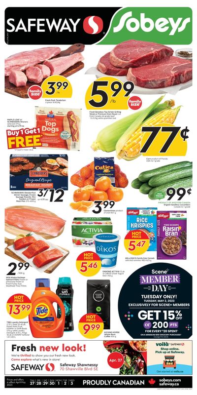 Sobeys/Safeway (AB) Flyer April 27 to May 3