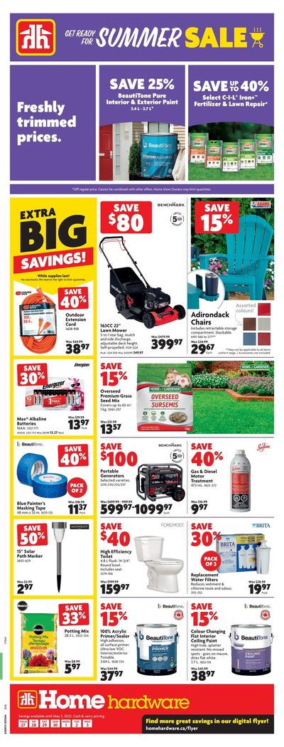 Home Hardware (ON) Flyer April 27 to May 3