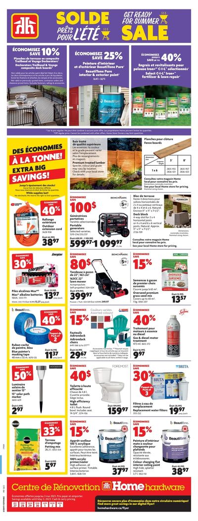 Home Hardware (QC) Flyer April 27 to May 3