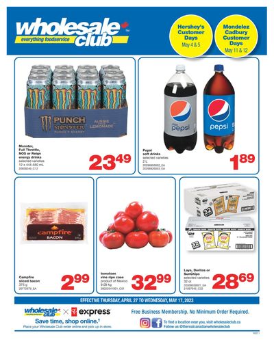 Wholesale Club (West) Flyer April 27 to May 17 Wholesale Club (West) Flyer April 27 to May 17