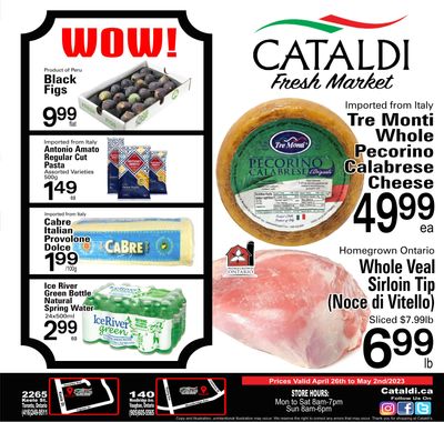Cataldi Fresh Market Flyer April 26 to May 2