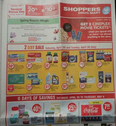 Shoppers Drug Mart (ON) Flyer Preview April 29 to May 4