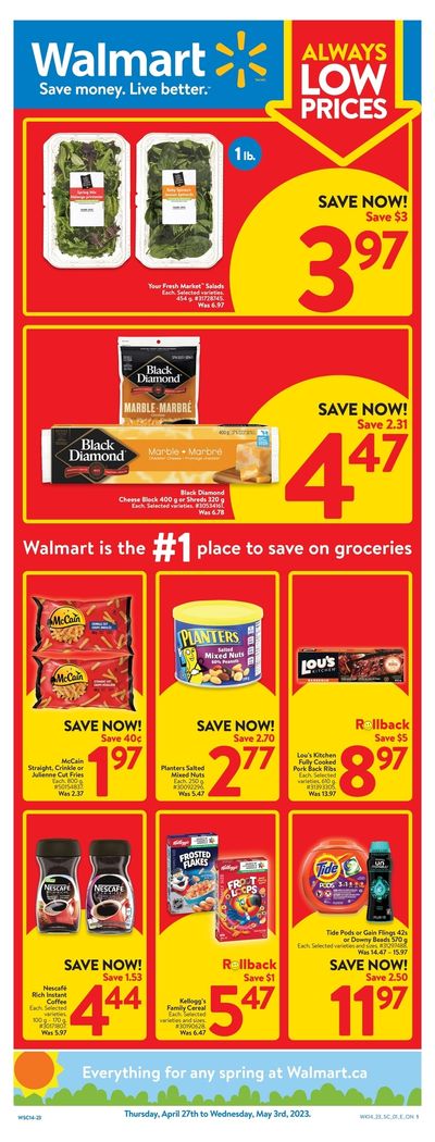 Walmart (ON) Flyer April 27 to May 3
