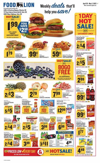 Food Lion (SC) Weekly Ad Flyer Specials April 26 to May 2, 2023