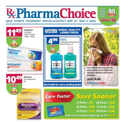 PharmaChoice (ON & Atlantic) Flyer April 27 to May 3