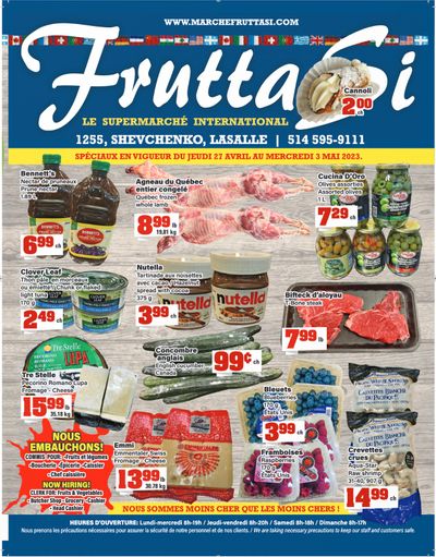 Frutta Si Flyer April 27 to May 3