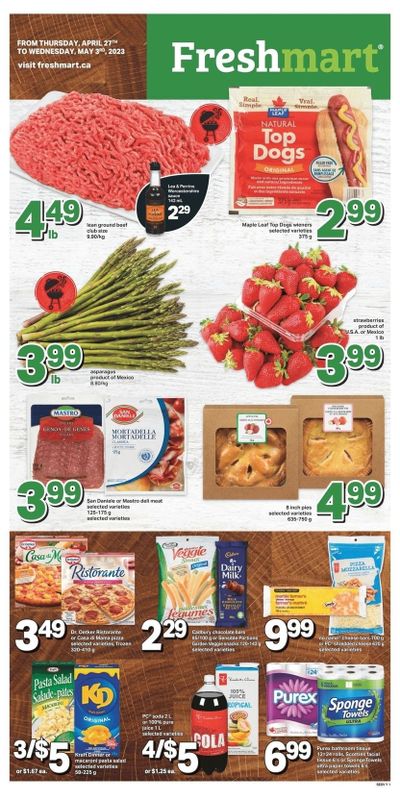 Freshmart (West) Flyer April 27 to May 3