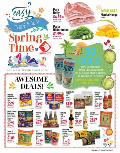 Seafood City Supermarket (West) Flyer April 27 to May 3