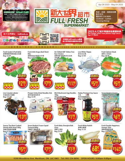 Full Fresh Supermarket Flyer April 28 to May 4