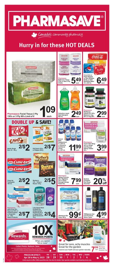 Pharmasave (West) Flyer April 28 to May 4