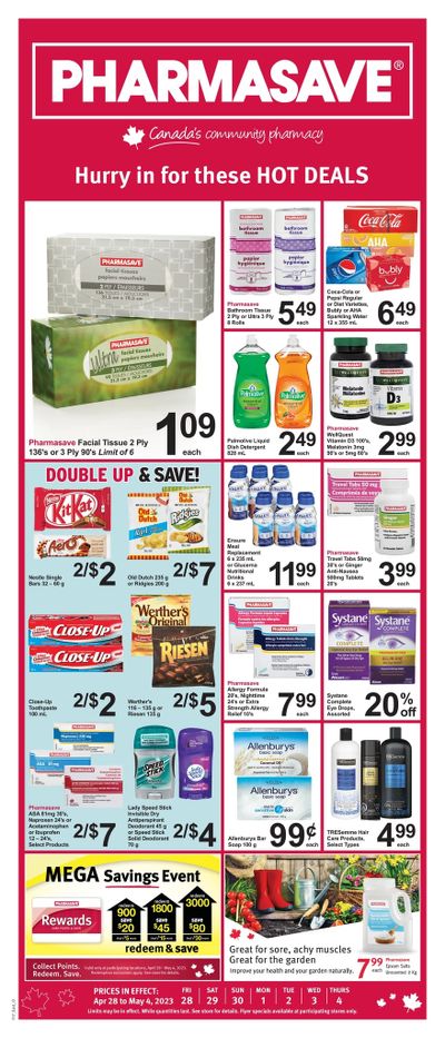 Pharmasave (ON) Flyer April 28 to May 4