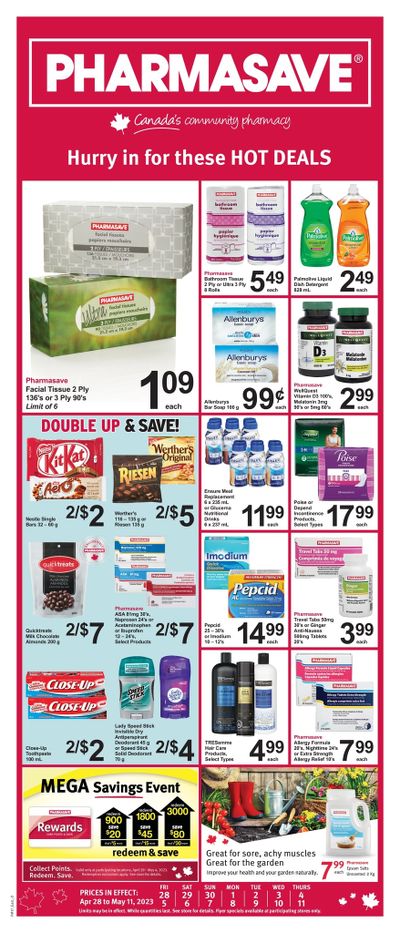 Pharmasave (ON) Flyer April 28 to May 11