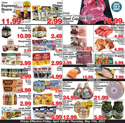 Greco's Fresh Market Flyer April 28 to May 11