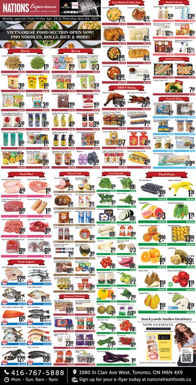 Nations Fresh Foods (Toronto) Flyer April 28 to May 4