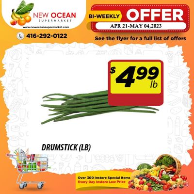 New Ocean Supermarket Flyer April 21 to May 4
