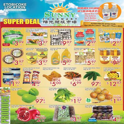 Sunny Foodmart (Etobicoke) Flyer April 28 to May 4