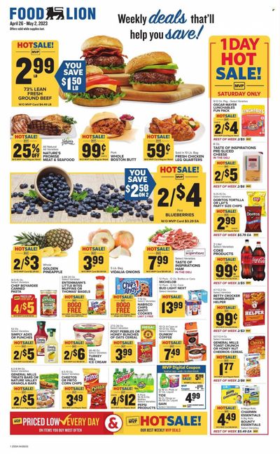 Food Lion (SC) Weekly Ad Flyer Specials April 26 to May 2, 2023