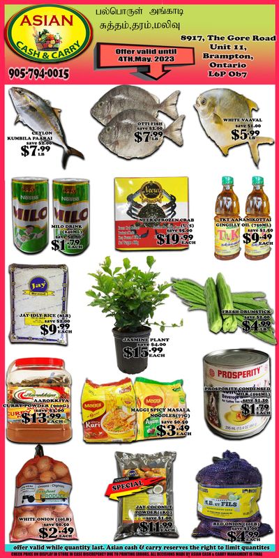 Asian Cash & Carry Flyer April 28 to May 4