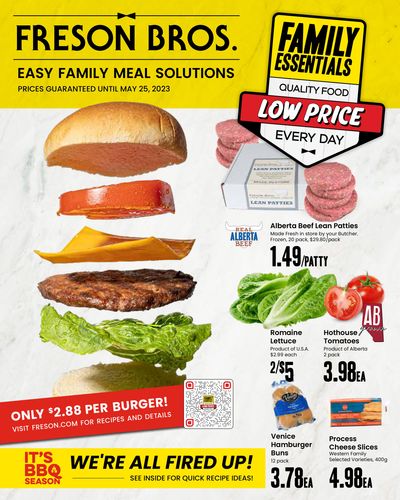 Freson Bros. Easy Family Meal Solutions Flyer April 28 to May 25