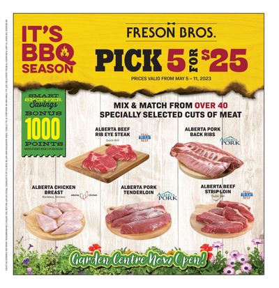 Freson Bros. Flyer May 5 to 11
