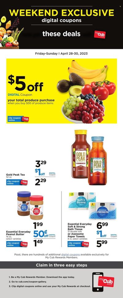 Cub Foods (MN) Weekly Ad Flyer Specials April 28 to April 30, 2023