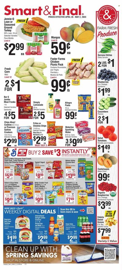Smart & Final (AZ) Weekly Ad Flyer Specials April 26 to May 2, 2023
