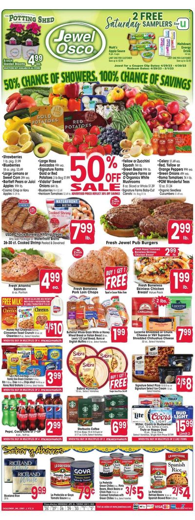 Jewel Osco (IL) Weekly Ad Flyer Specials April 26 to May 2, 2023