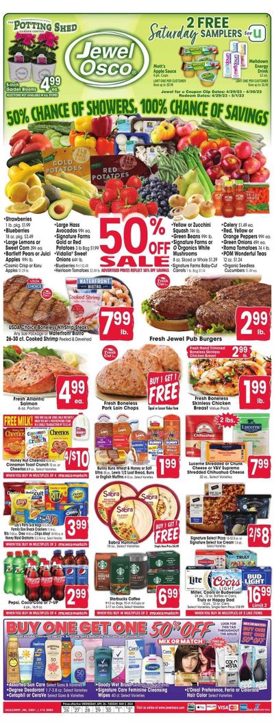 Jewel Osco (IL) Weekly Ad Flyer Specials April 26 to May 2, 2023