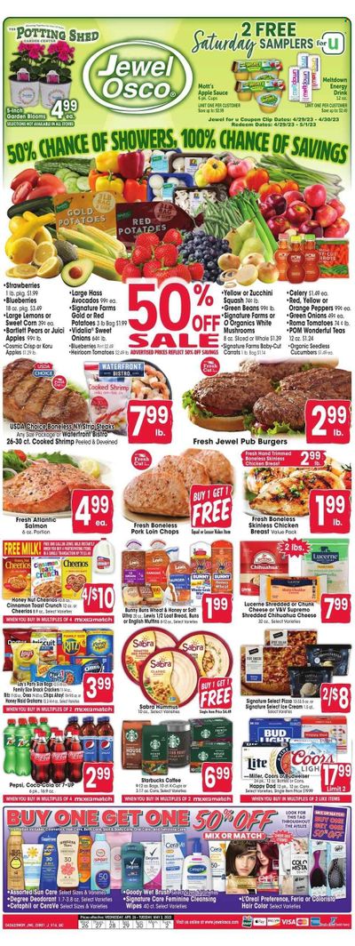 Jewel Osco (IL) Weekly Ad Flyer Specials April 26 to May 2, 2023