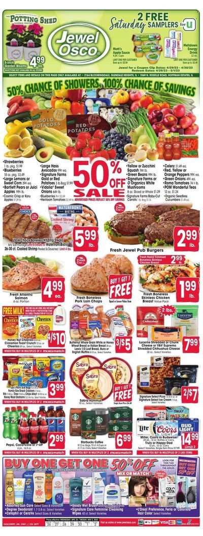 Jewel Osco (IL) Weekly Ad Flyer Specials April 26 to May 2, 2023