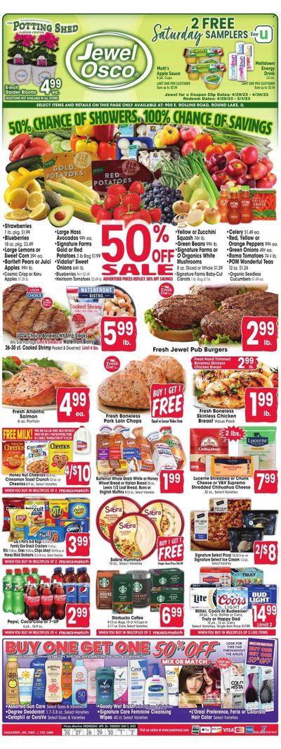 Jewel Osco (IL) Weekly Ad Flyer Specials April 26 to May 2, 2023