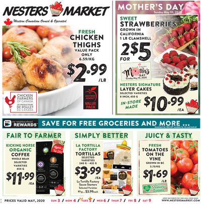 Nesters Market Flyer May 3 to 9