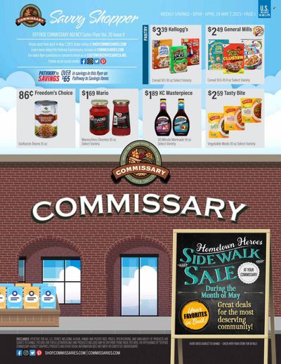 Commissary Weekly Ad Flyer Specials April 24 to May 7, 2023