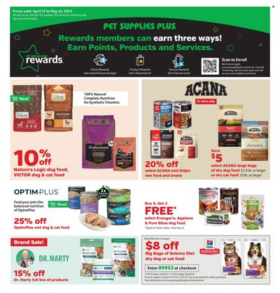 Pet Supplies Plus Weekly Ad Flyer Specials April 27 to May 24, 2023