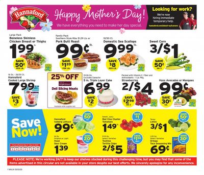 Hannaford Weekly Ad & Flyer May 3 to 9