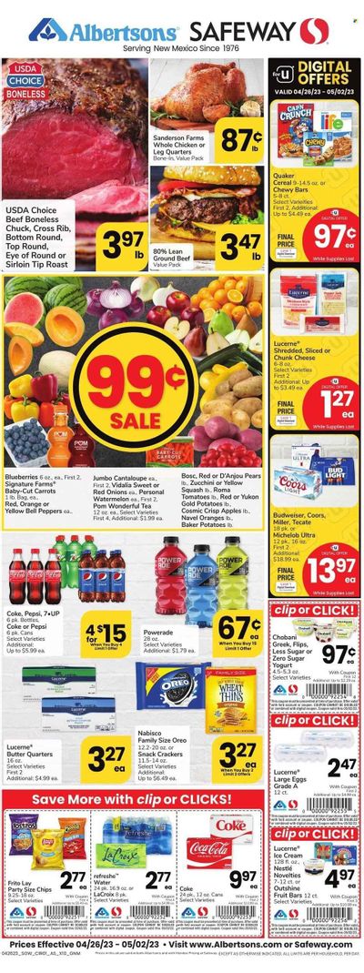 Safeway (NM) Weekly Ad Flyer Specials April 26 to May 2, 2023