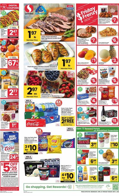 Safeway (OR, WA) Weekly Ad Flyer Specials April 26 to May 2, 2023