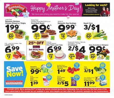 Hannaford Weekly Ad & Flyer May 3 to 9