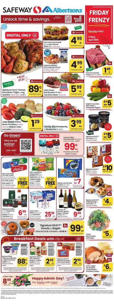 Safeway (ID) Weekly Ad Flyer Specials April 26 to May 2, 2023