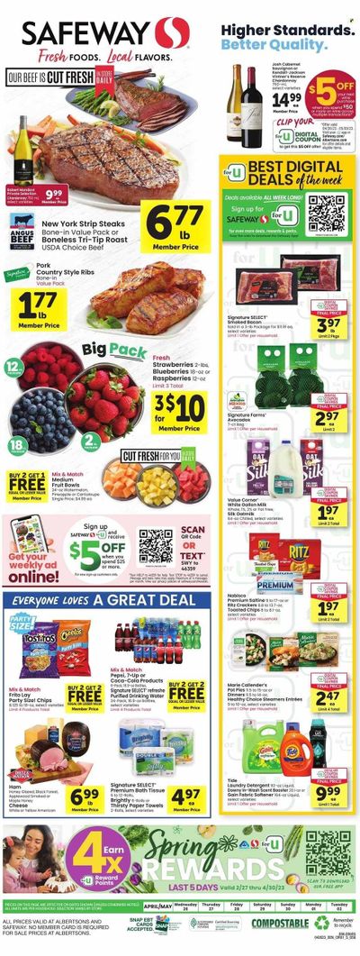 Safeway (NE) Weekly Ad Flyer Specials April 26 to May 2, 2023