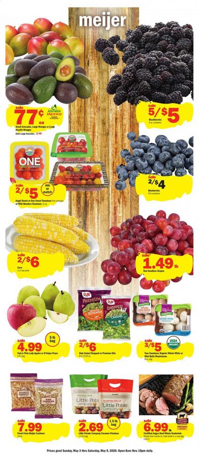 Meijer Weekly Ad & Flyer May 3 to 9