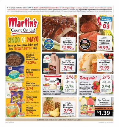 Martin’s Weekly Ad & Flyer May 3 to 9